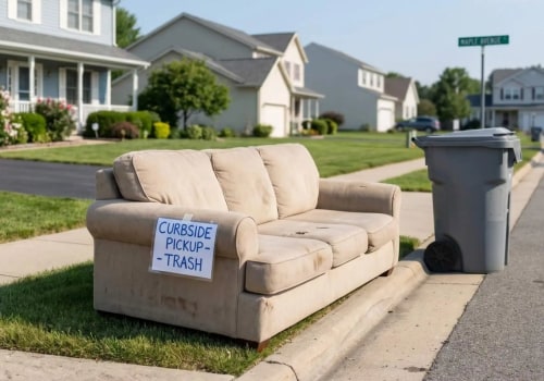 Best Time to Put a Couch on the Curb for Pickup