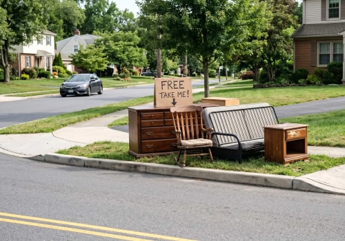 Can You Leave Furniture On The Curb On A Holiday Weekend?