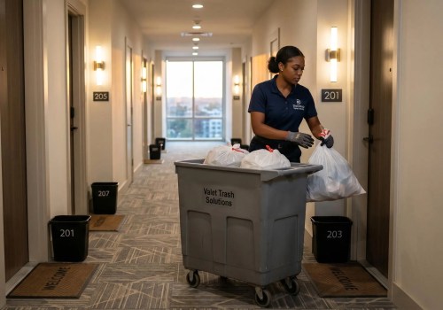 Valet Trash Service for Apartment Buildings With Long Walks to Dumpsters